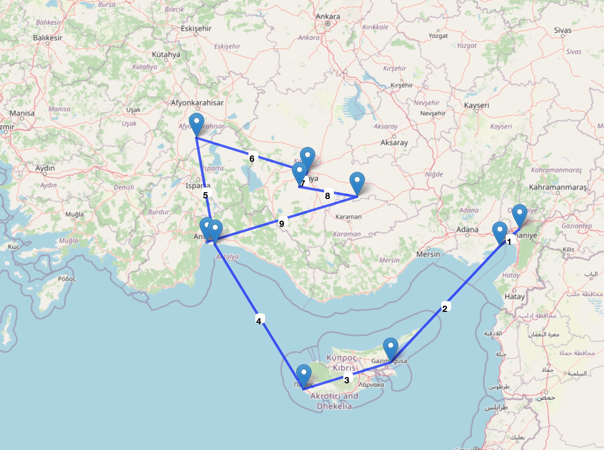 Paul's First Missionary Journey