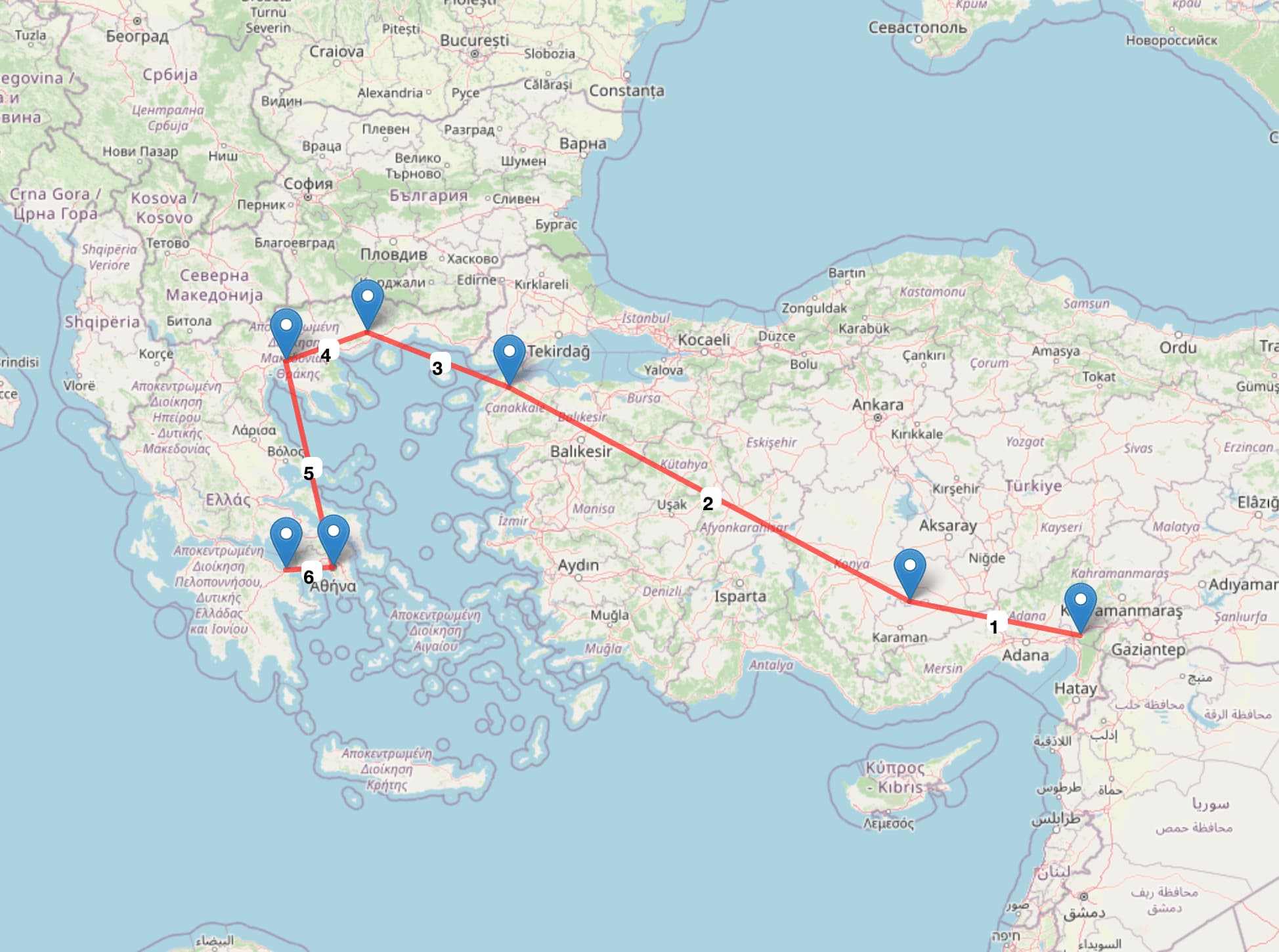Paul's Second Missionary Journey