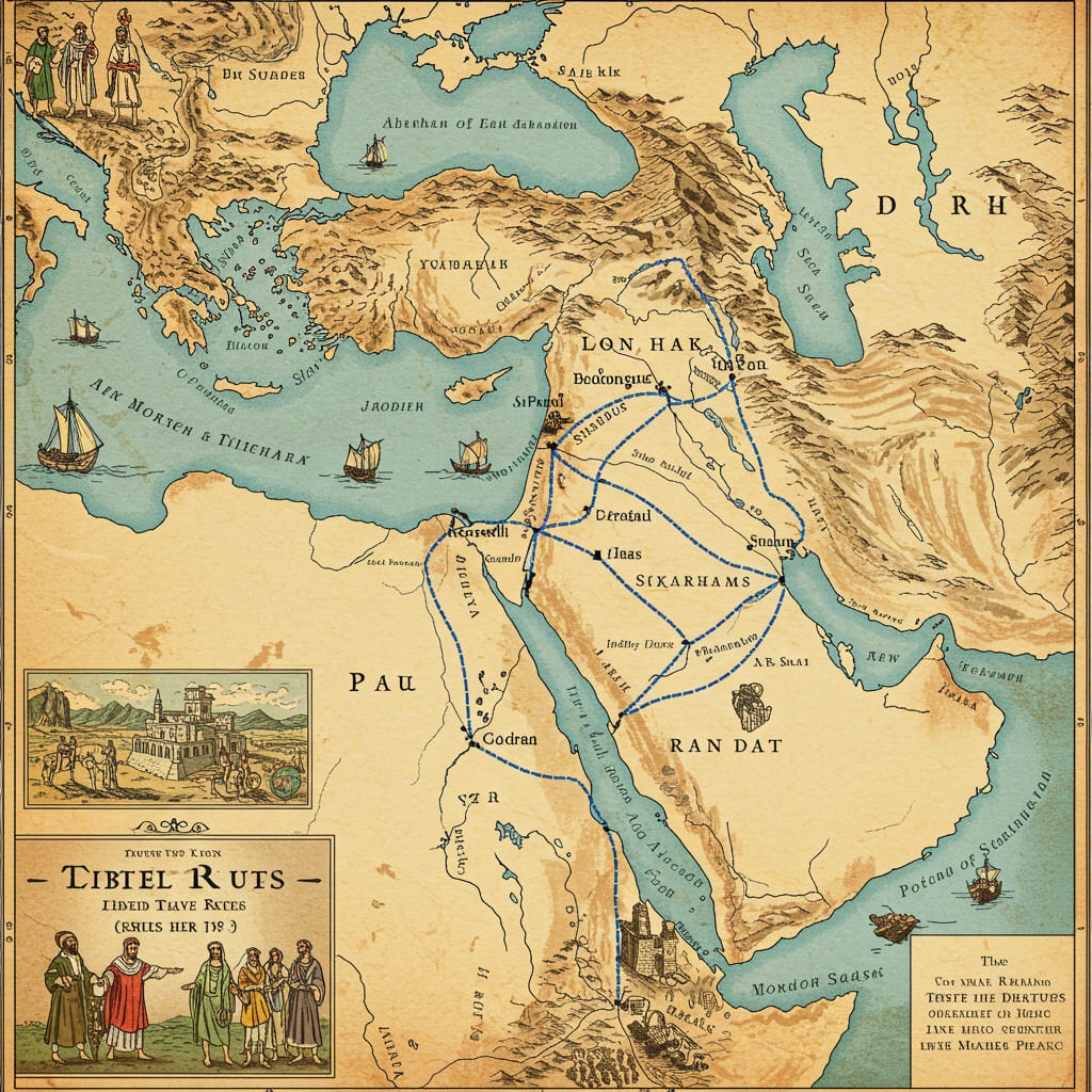 Travel Routes in the Bible